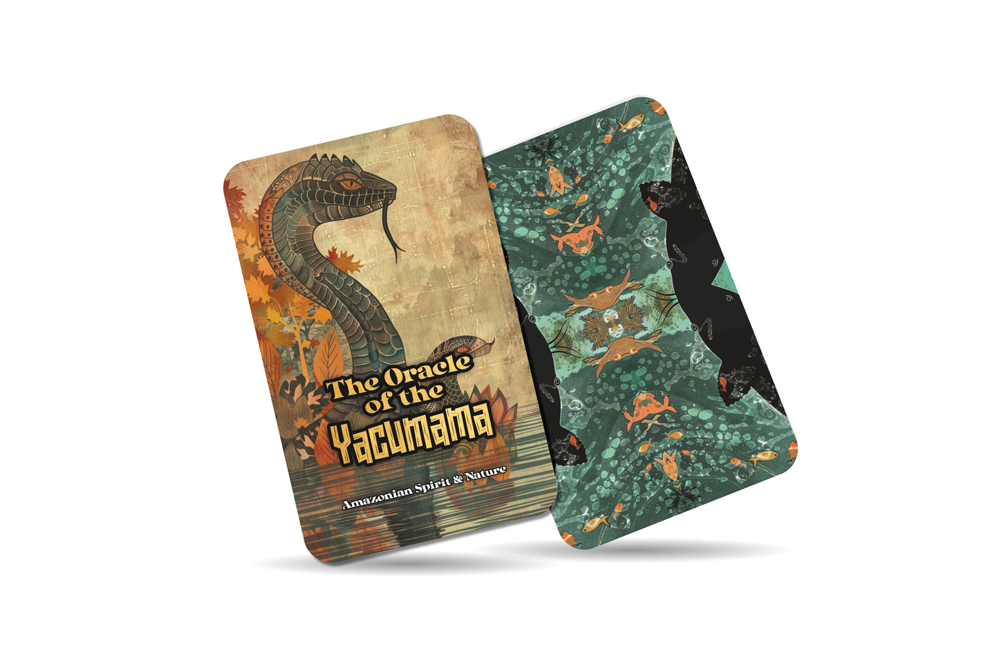 The Oracle of Yacumama – A Water Serpent Oracle Deck – 22 Oracle Cards – Guardian of Rivers & Depths