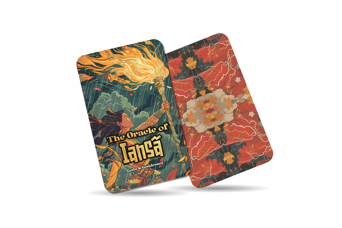 The Oracle of Iansã – A Storm Goddess Oracle Deck – 22 Oracle Cards – Mistress of Winds & Change