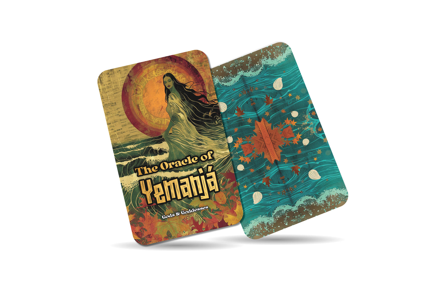 The Oracle of Yemanjá – An Ocean Goddess Oracle Deck – 22 Oracle Cards – Mother of Waters & Fertility