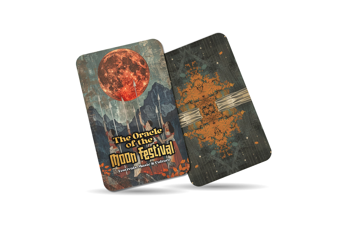 The Oracle of the Moon Festival – A Lunar Celebration Oracle Deck – 22 Oracle Cards – Spirit of Night Rituals