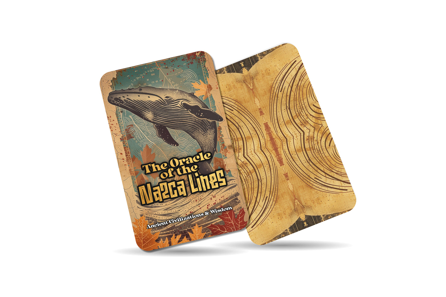 The Oracle of the Nazca Lines – A Sacred Geometry Oracle Deck – 22 Oracle Cards – Mysteries Etched in Desert Sands