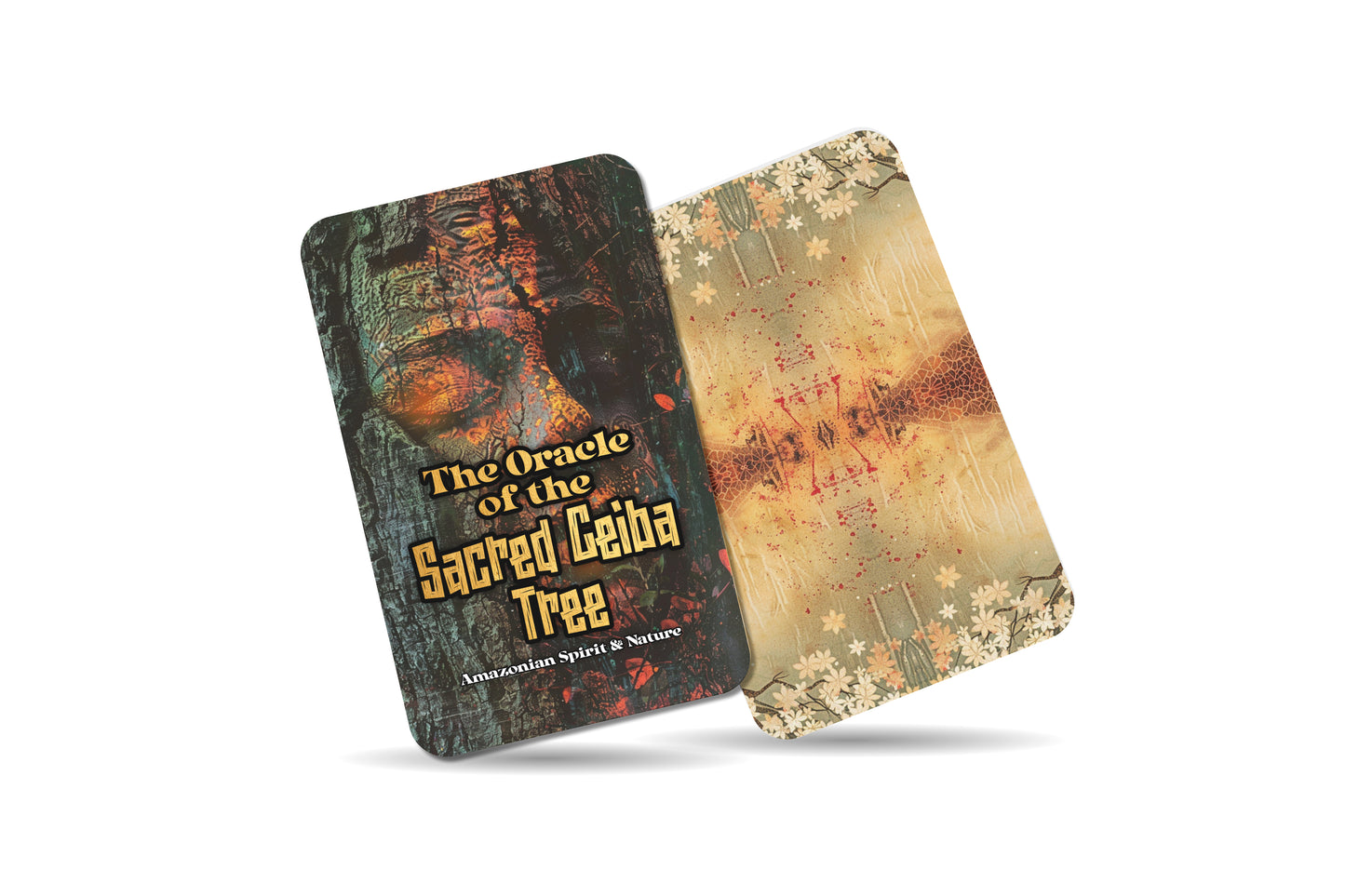 The Oracle of the Sacred Ceiba Tree – A World Tree Oracle Deck – 22 Oracle Cards – Axis of Earth, Sky & Underworld