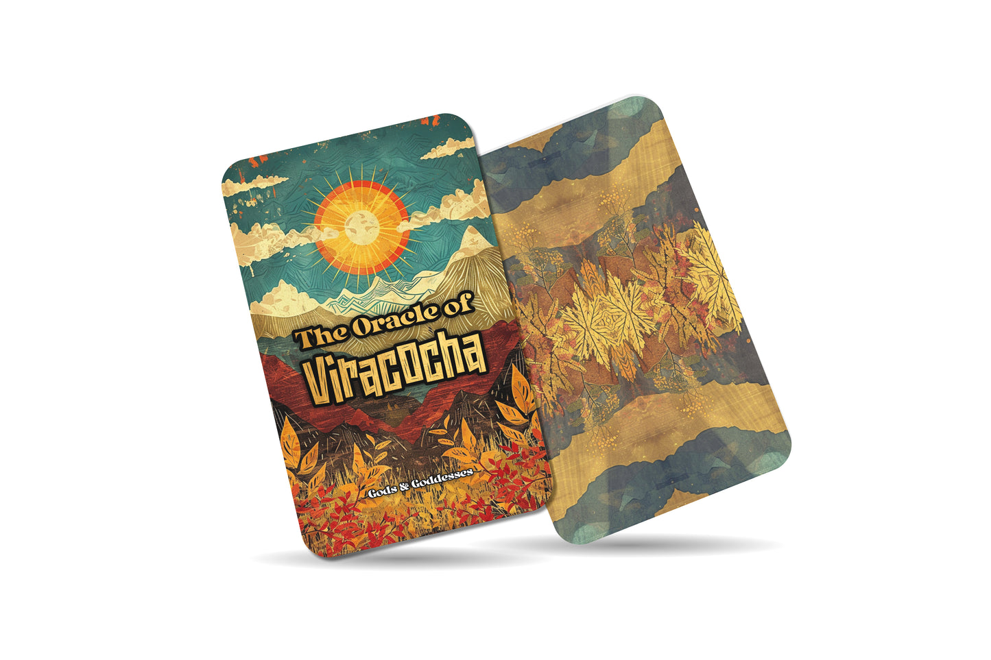 The Oracle of Viracocha – A Creator God Oracle Deck – 22 Oracle Cards – Maker of Earth & Sky