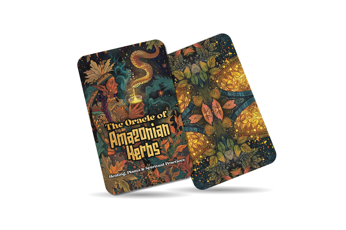 The Oracle of Amazonian Herbs – A Healing Spirit Oracle Deck – 22 Oracle Cards – Green Wisdom of the Jungle