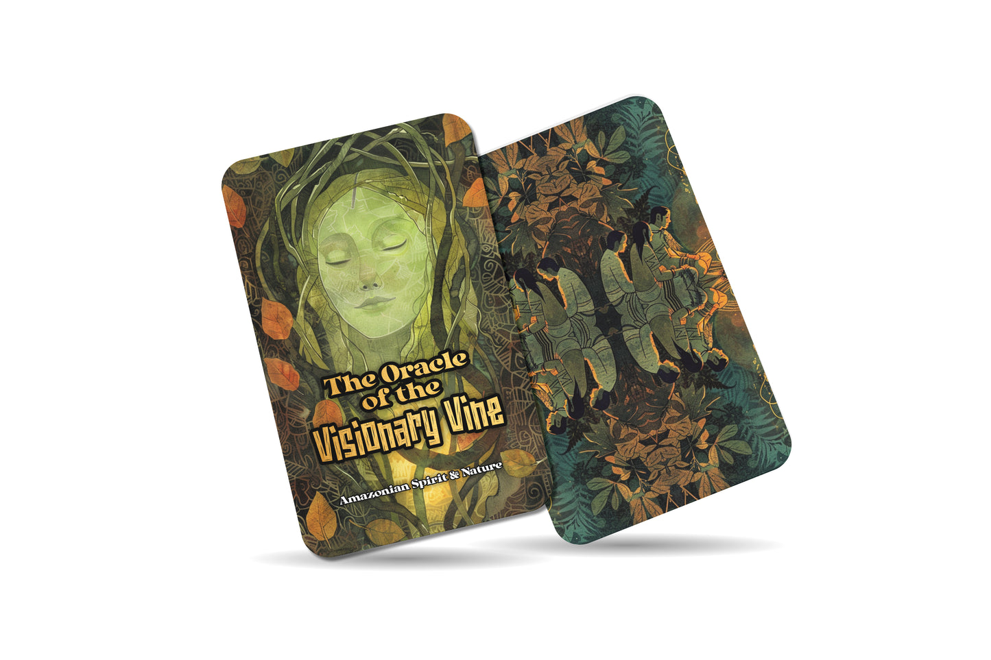 The Oracle of the Visionary Vine – A Sacred Plant Oracle Deck – 22 Oracle Cards – Portals of Higher Consciousness