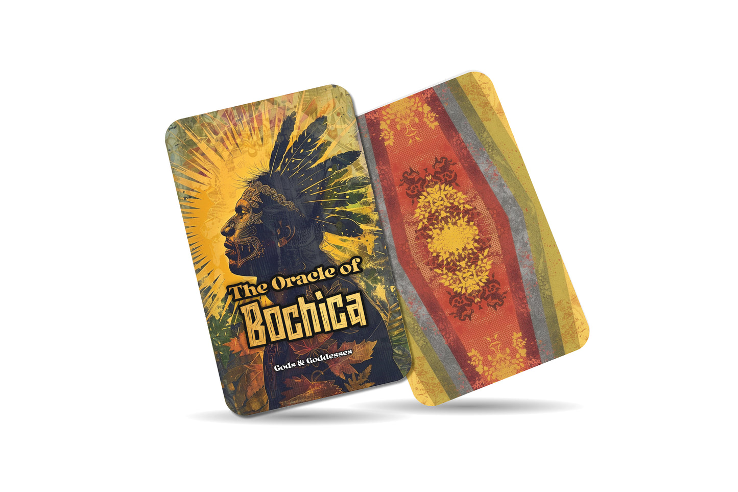 The Oracle of Bochica – A Teacher God Oracle Deck – 22 Oracle Cards – Bringer of Light & Law