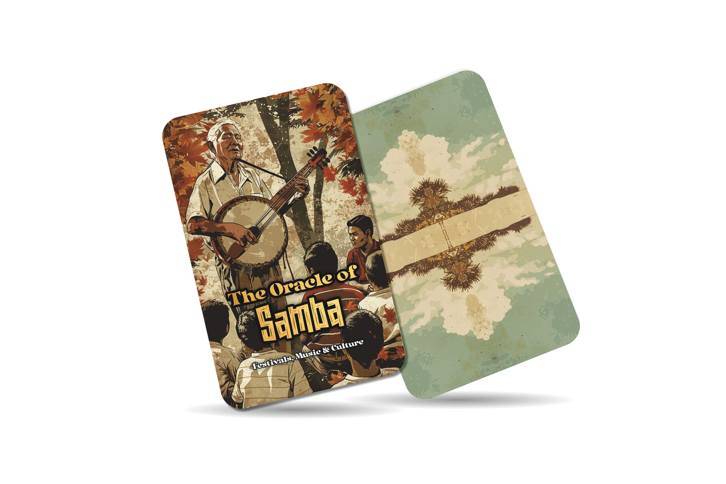 The Oracle of Samba – A Festival Oracle Deck – 22 Oracle Cards – Joyful Beats of Carnival Fire