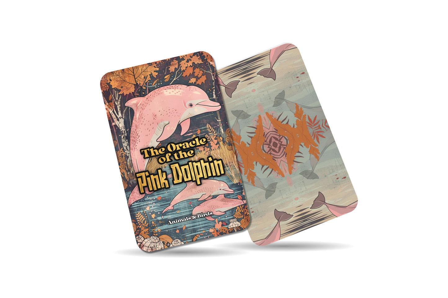 The Oracle of the Pink Dolphin – A River Spirit Oracle Deck – 22 Oracle Cards – Enchanter of Amazonian Waters