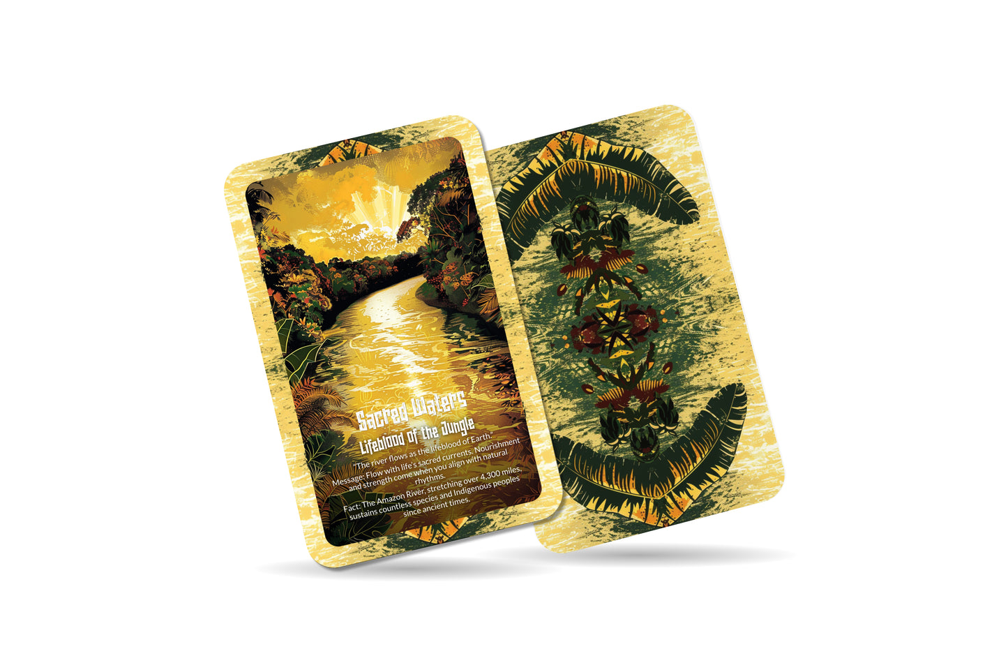 The Oracle of the Amazon River – A Flow of Life Oracle Deck – 22 Oracle Cards – Waters of Spirit & Transformation