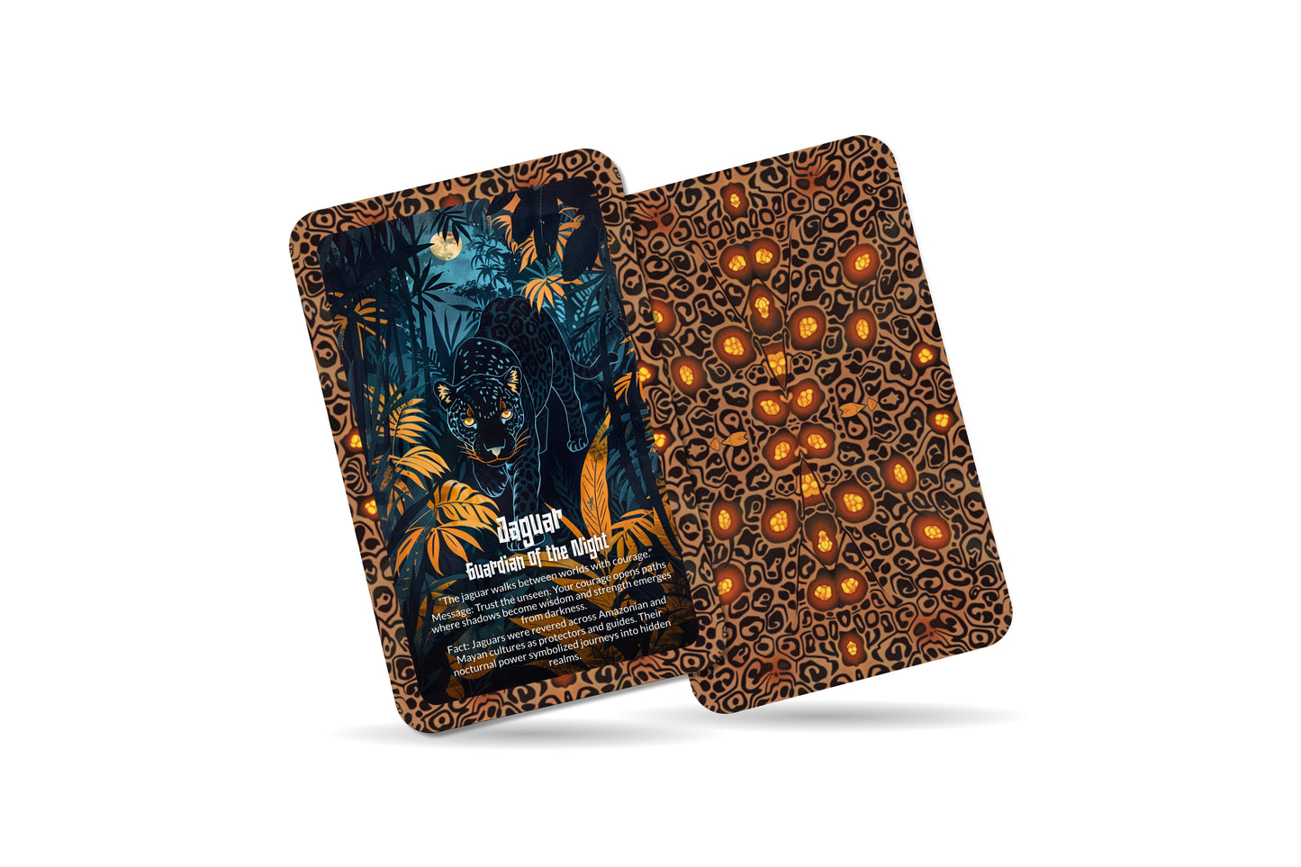 The Oracle of the Jaguar – A Night Guardian Oracle Deck – 22 Oracle Cards – Power, Protection & Sacred Hunt