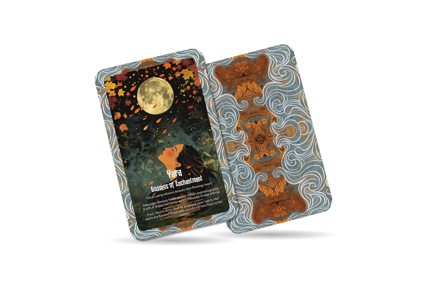 The Oracle of Yara – A River Goddess Oracle Deck – 22 Oracle Cards – Enchantress of Waters & Songs
