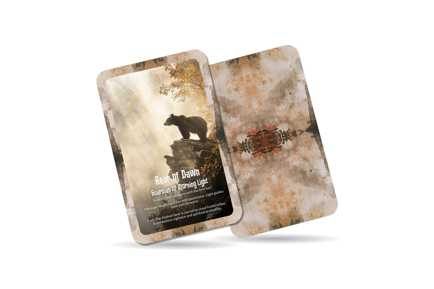 The Oracle of the Andean Bear – A Mountain Protector Oracle Deck – 22 Oracle Cards – Guardian of Sacred Highlands