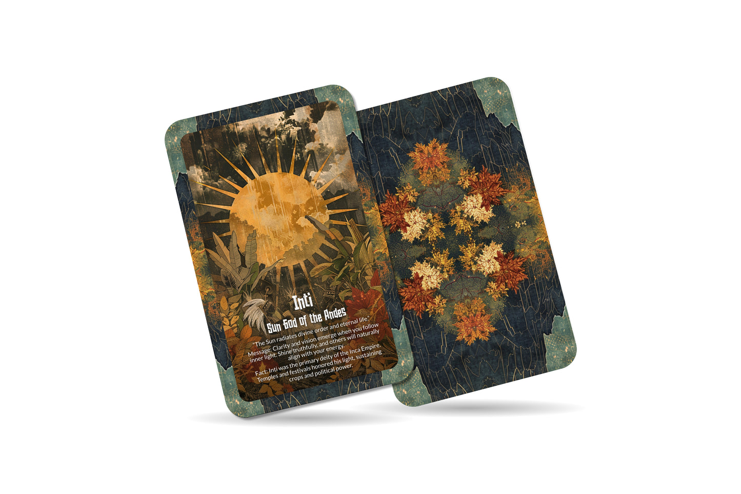 The Oracle of the Incas – An Ancestral Prophecy Oracle Deck – 22 Oracle Cards – Guardians of Cosmic Order