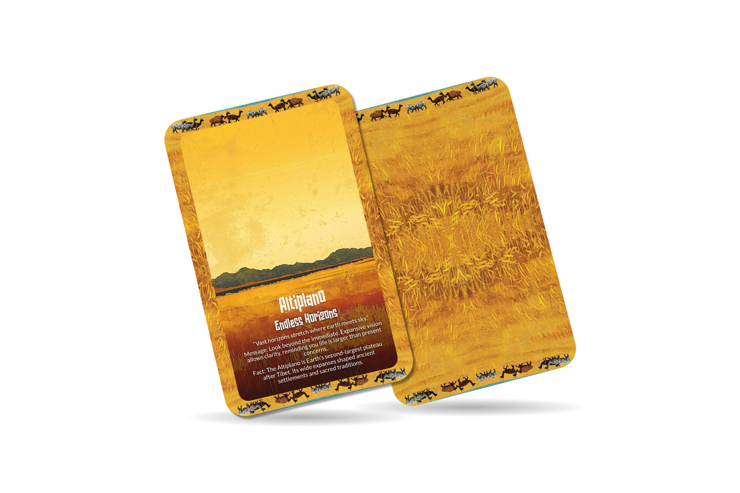 The Oracle of the Altiplano – A High Plains Oracle Deck – 22 Oracle Cards – Spirit of the Andean Plateau
