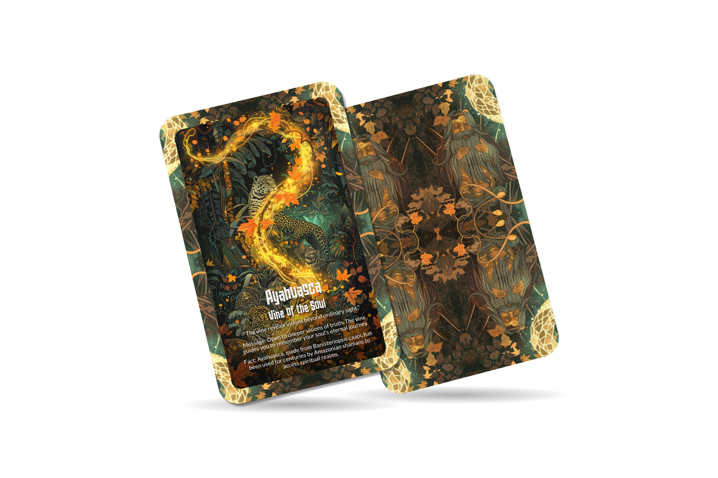 The Oracle of Ayahuasca – A Plant Spirit Oracle Deck – 22 Oracle Cards – Visions from the Vine of Souls