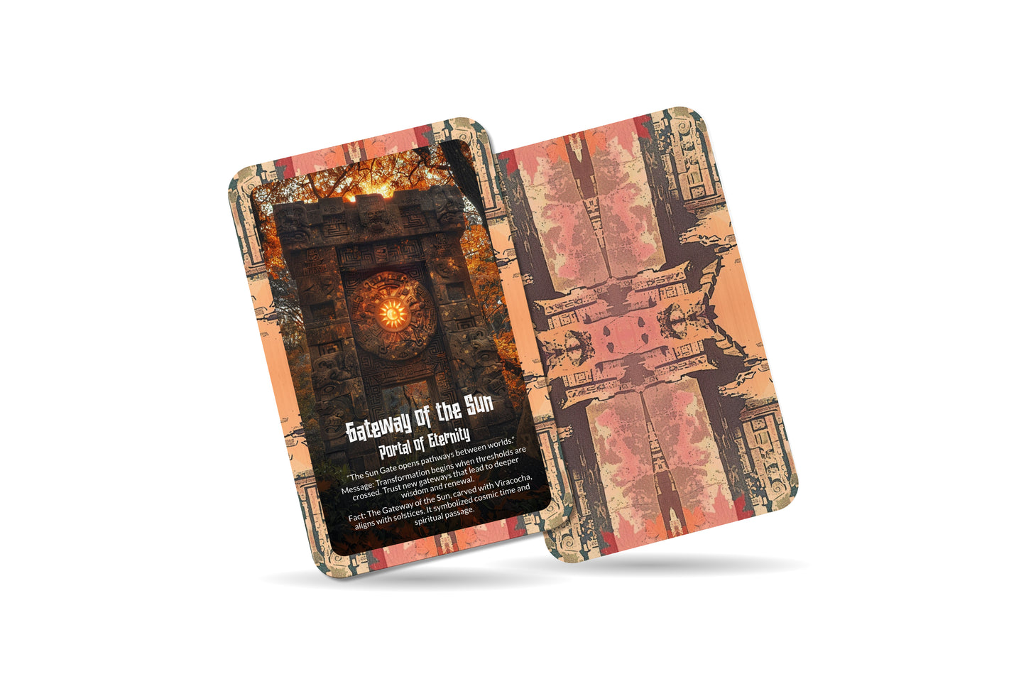 The Oracle of Tiwanaku – A Lost Civilization Oracle Deck – 22 Oracle Cards – Portals of Andean Wisdom