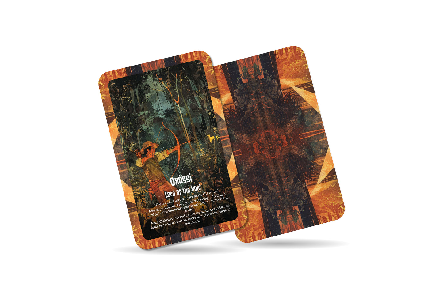 The Oracle of Oxóssi – A Hunter God Oracle Deck – 22 Oracle Cards – Lord of the Forest & Abundance