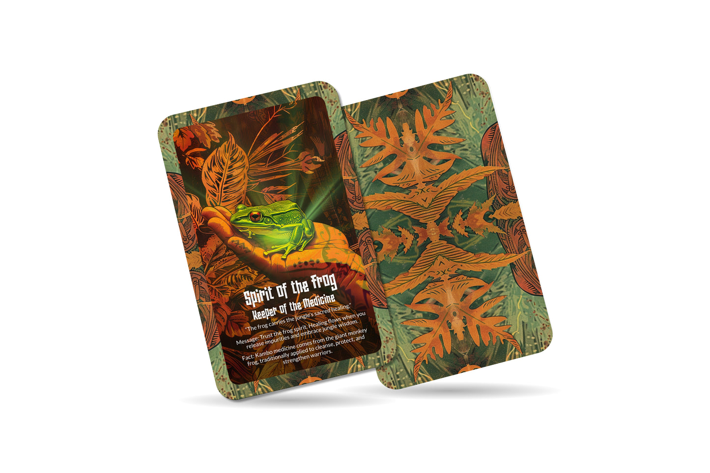The Oracle of Kambo – A Sacred Frog Medicine Oracle Deck – 22 Oracle Cards – Purification & Spirit Cleansing