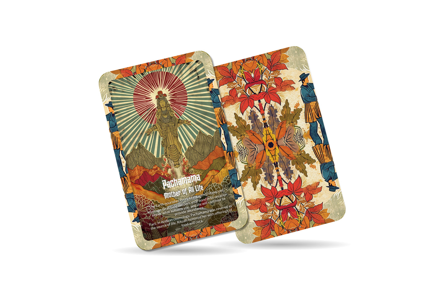 The Oracle of Pachamama – An Earth Mother Oracle Deck – 22 Oracle Cards – Goddess of Creation & Fertility