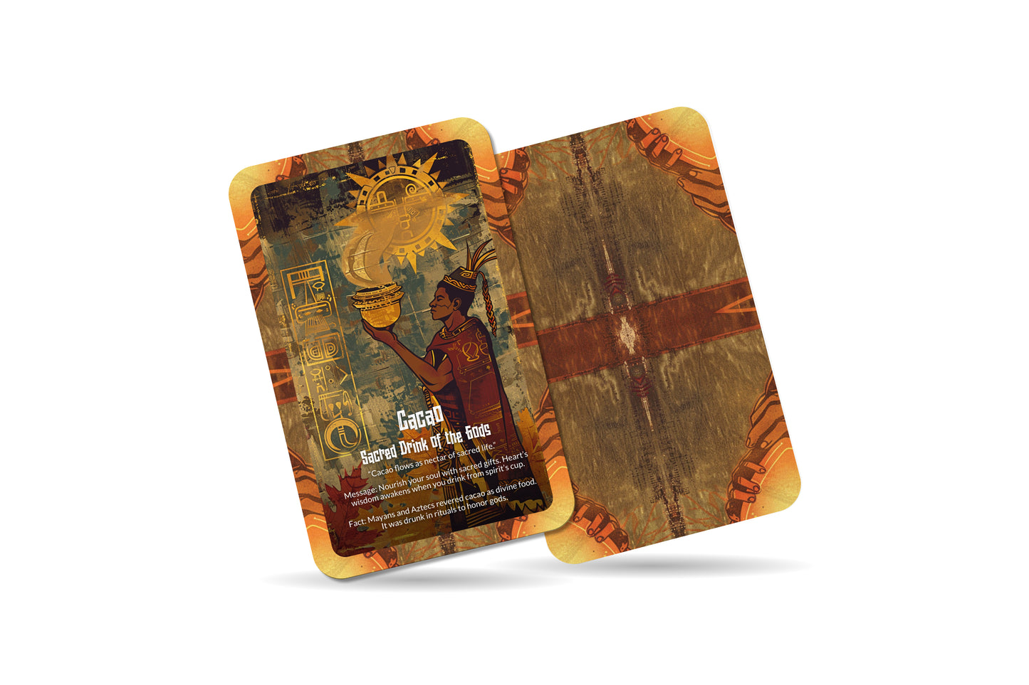 The Oracle of Cacao – A Heart Medicine Oracle Deck – 22 Oracle Cards – Sacred Food of the Gods