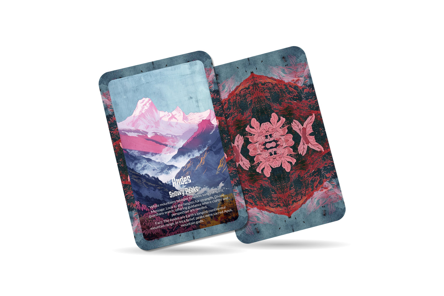 The Oracle of the Andes – A Sacred Mountain Oracle Deck – 22 Oracle Cards – Peaks of Divine Power