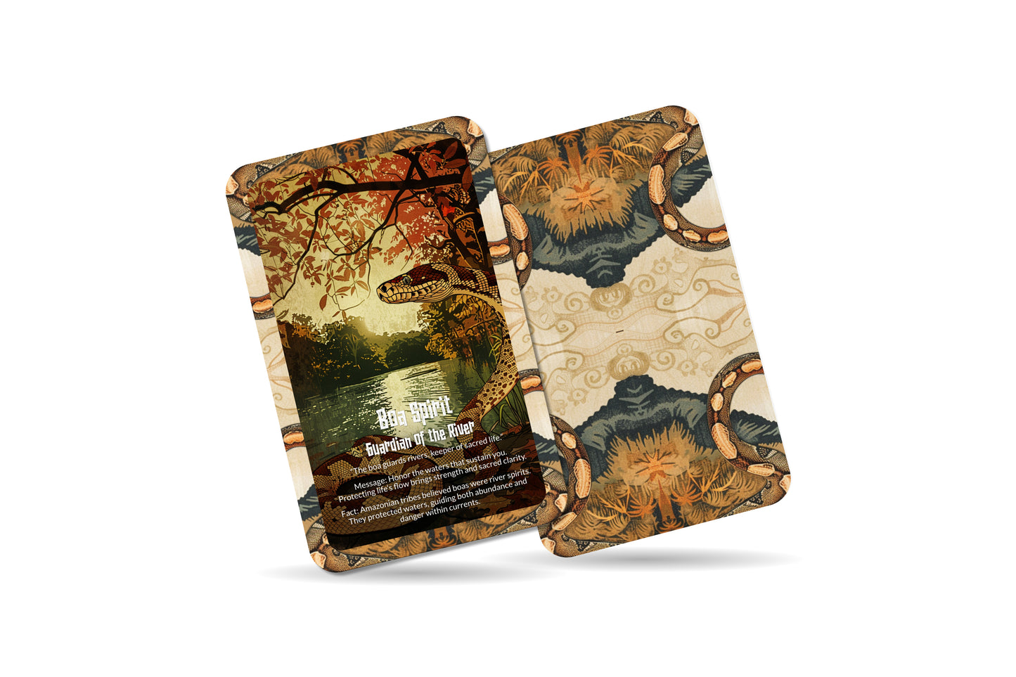 The Oracle of the Boa Serpent – A Primal Power Oracle Deck – 22 Oracle Cards – Keeper of Ancient Mysteries