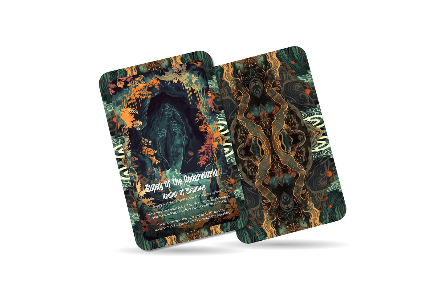 The Oracle of Supay – An Underworld Oracle Deck – 22 Oracle Cards – Keeper of Death & Darkness