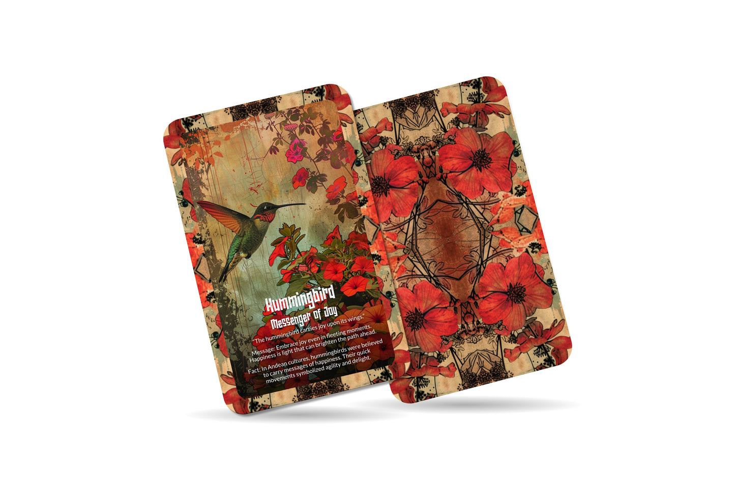 The Oracle of the Hummingbird – A Joy Oracle Deck – 22 Oracle Cards – Messengers of Sweetness & Spirit