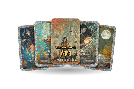 The Oracle of Yara – A River Goddess Oracle Deck – 22 Oracle Cards – Enchantress of Waters & Songs