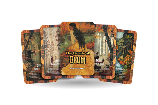 The Oracle of Oxum – A River Goddess Oracle Deck – 22 Oracle Cards – Spirit of Love, Beauty & Prosperity