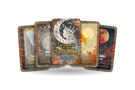 The Oracle of the Sun & Moon – A Celestial Harmony Oracle Deck – 22 Oracle Cards – Eternal Balance of Light & Shadow
