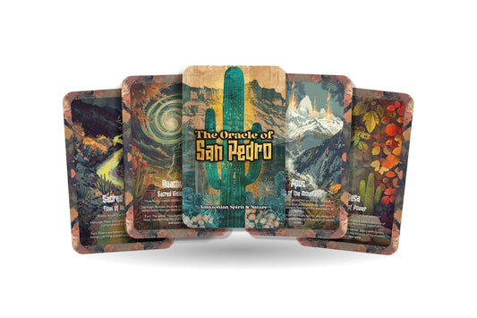 The Oracle of San Pedro – A Healing Cactus Oracle Deck – 22 Oracle Cards – Heart Awakening & Spiritual Vision
