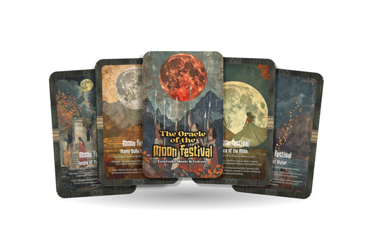 The Oracle of the Moon Festival – A Lunar Celebration Oracle Deck – 22 Oracle Cards – Spirit of Night Rituals