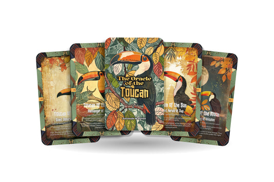 The Oracle of the Toucan – A Voice of Color Oracle Deck – 22 Oracle Cards – Messenger of the Tropics