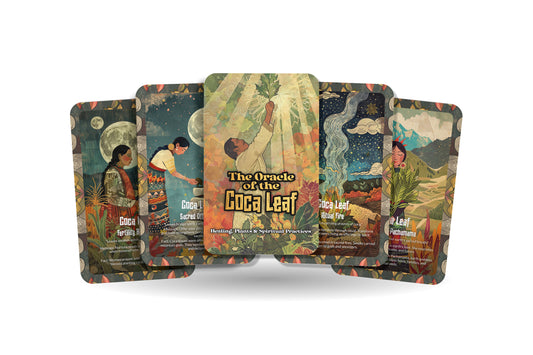 The Oracle of the Coca Leaf – A Divination Oracle Deck – 22 Oracle Cards – Ancestral Medicine & Sacred Offerings