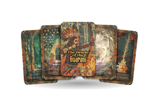 The Oracle of the Guaraní – A Forest Wisdom Oracle Deck – 22 Oracle Cards – Songs of the Amazon Tribes