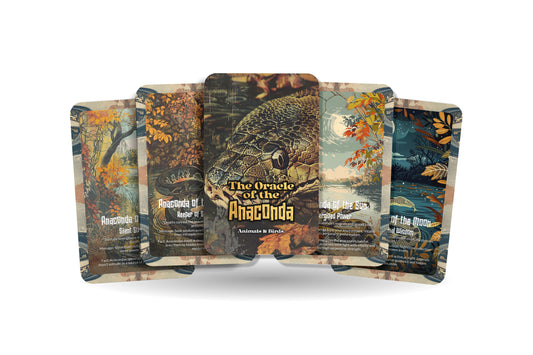 The Oracle of the Anaconda – A River Guardian Oracle Deck – 22 Oracle Cards – Spirit of Flow & Power