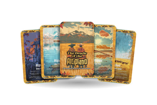 The Oracle of the Altiplano – A High Plains Oracle Deck – 22 Oracle Cards – Spirit of the Andean Plateau