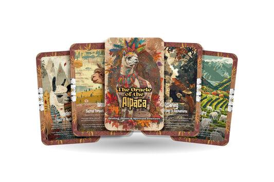 The Oracle of the Alpaca – A Gentle Spirit Oracle Deck – 22 Oracle Cards – Guardian of Andean Harmony