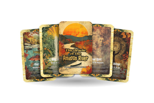 The Oracle of the Amazon River – A Flow of Life Oracle Deck – 22 Oracle Cards – Waters of Spirit & Transformation