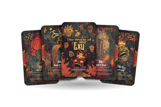 The Oracle of Exu – A Messenger God Oracle Deck – 22 Oracle Cards – Guardian of Roads & Destiny