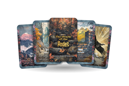 The Oracle of the Andes – A Sacred Mountain Oracle Deck – 22 Oracle Cards – Peaks of Divine Power