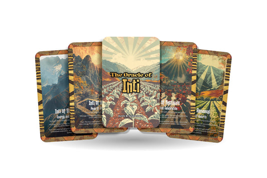 The Oracle of Inti – A Sun God Oracle Deck – 22 Oracle Cards – Bringer of Light & Life