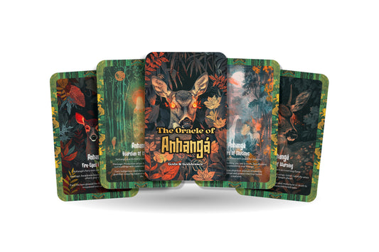 The Oracle of Anhangá – A Forest Spirit Oracle Deck – 22 Oracle Cards – Phantom Guardian of the Wild