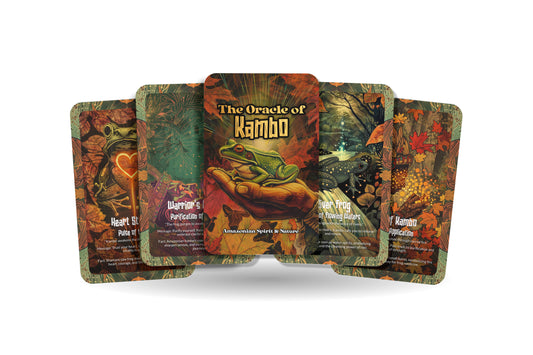 The Oracle of Kambo – A Sacred Frog Medicine Oracle Deck – 22 Oracle Cards – Purification & Spirit Cleansing