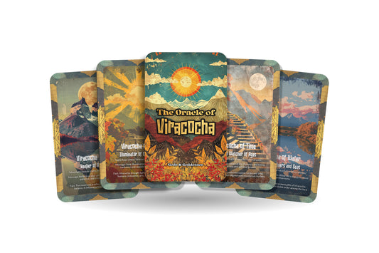 The Oracle of Viracocha – A Creator God Oracle Deck – 22 Oracle Cards – Maker of Earth & Sky