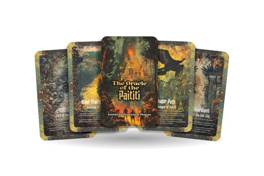 The Oracle of Paititi – A Hidden Realms Oracle Deck – 22 Oracle Cards – Mystical City of Lost Treasures