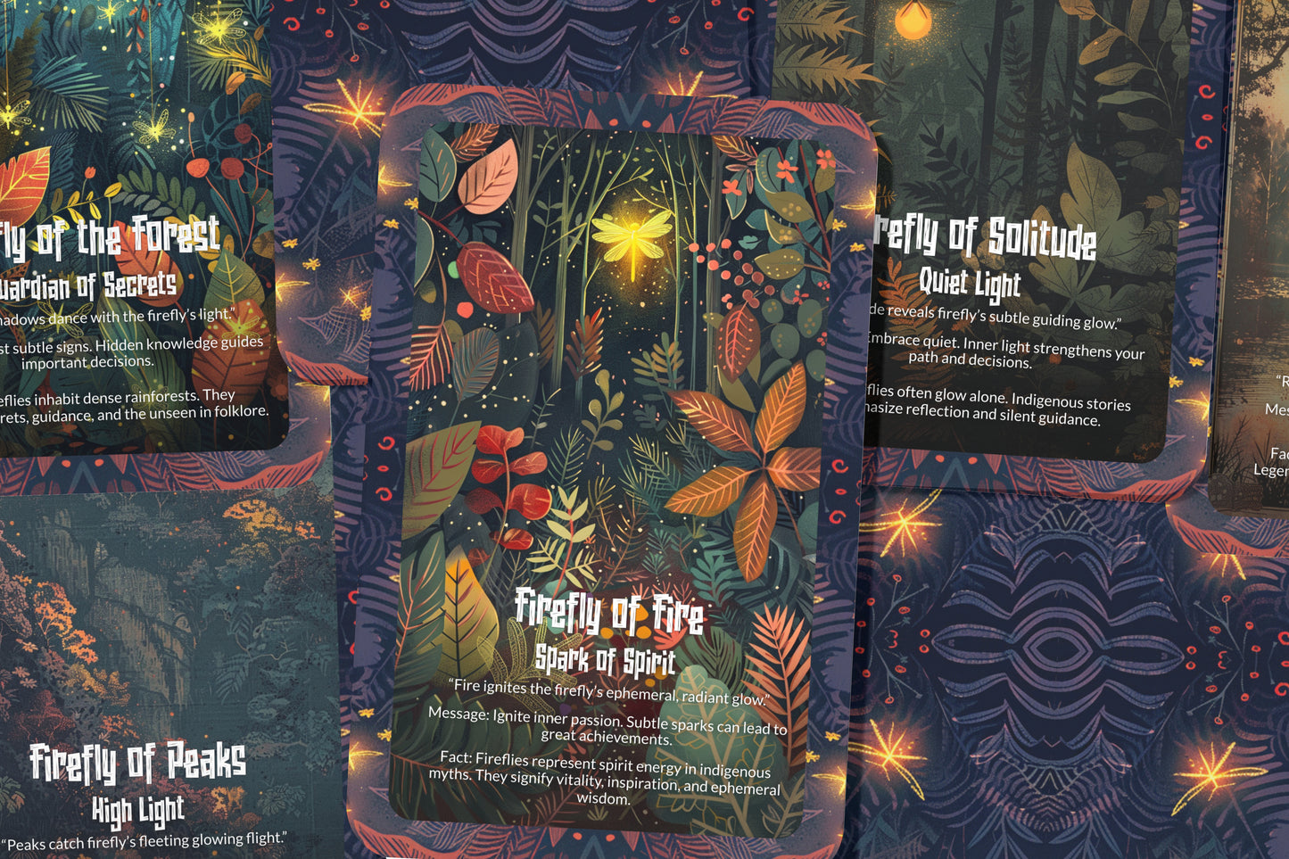 The Oracle of the Night Spark – A Guiding Light Oracle Deck – 22 Oracle Cards – Sparks of Spirit Illumination