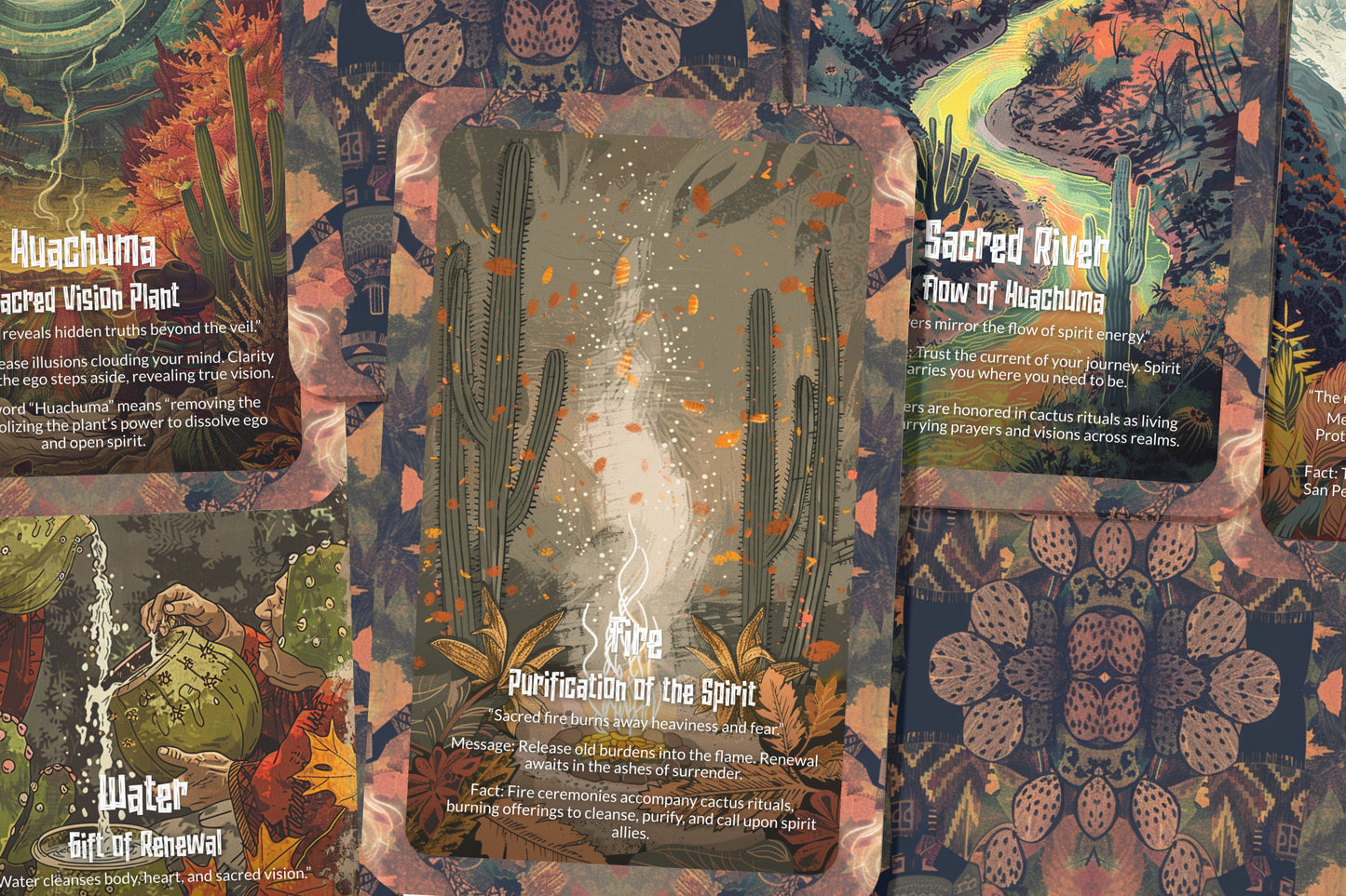 The Oracle of San Pedro – A Healing Cactus Oracle Deck – 22 Oracle Cards – Heart Awakening & Spiritual Vision