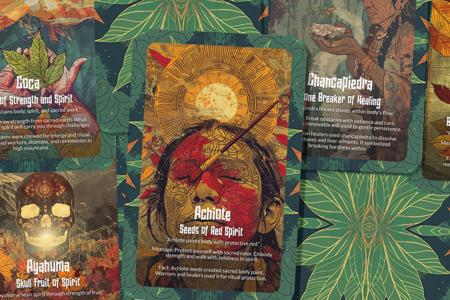 The Oracle of Andean Herbs – A Mountain Medicine Oracle Deck – 22 Oracle Cards – Ancient Remedies of the Highlands